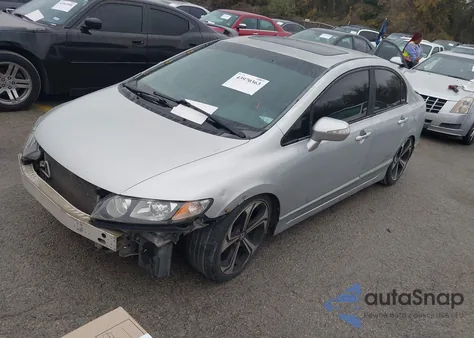 2008 Honda Civic Si/Si Mugen из США, поврежденный, VIN 2HGFA555X8H712355